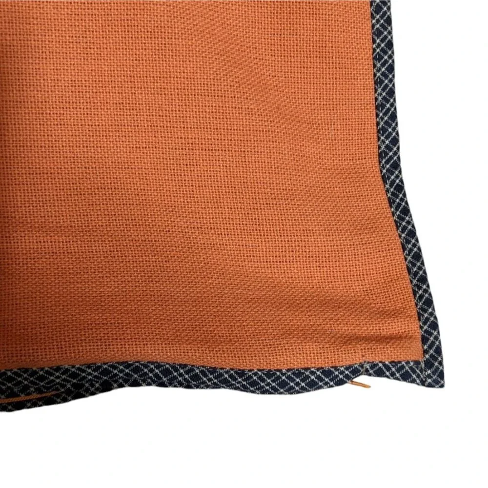 2 pillow shams cases zipper owl Halloween holiday fall plaid